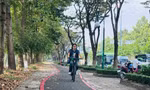 Ngắm làn đường dành cho xe đạp đầu tiên tại TPHCM