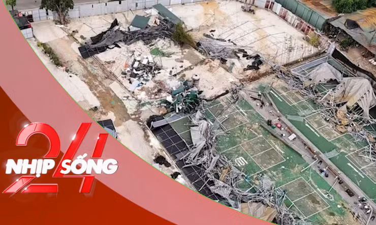 NHỊP SỐNG 24: Chủ cụm 22 sân pickleball lớn nhất Hà Nội vừa bị tháo dỡ lên tiếng