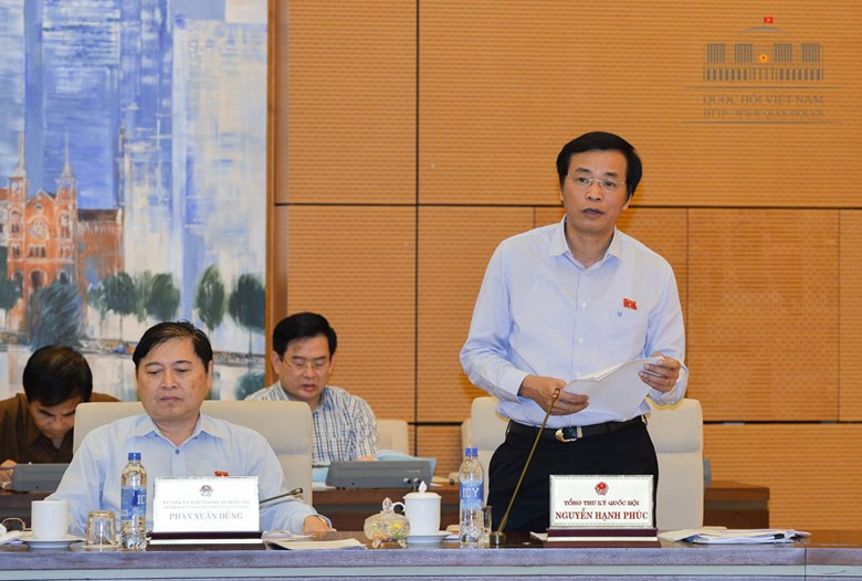 Tổng Thư ký Nguyễn Hạnh Phúc. Ảnh QH