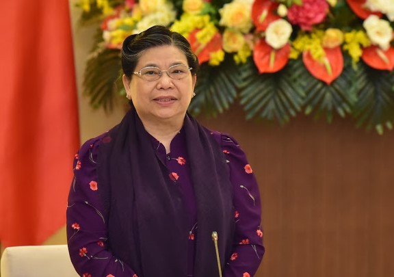 Phó Chủ tịch Thường trực Quốc hội Tòng Thị Phóng. Ảnh Nhật Minh