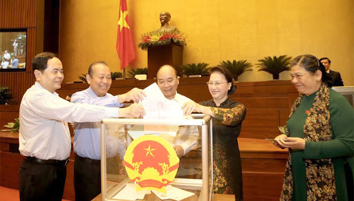 Quốc hội bỏ phiếu, phê chuẩn các Phó chủ tịch, Uỷ viên Hội đồng Bầu cử Quốc gia