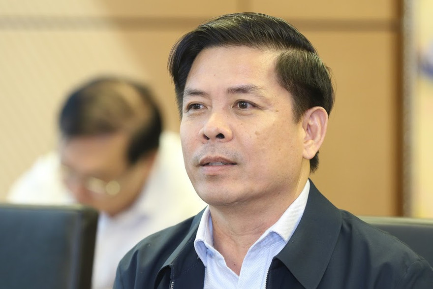 Bộ trưởng GTVT Nguyễn Văn Thể. Ảnh Như Ý