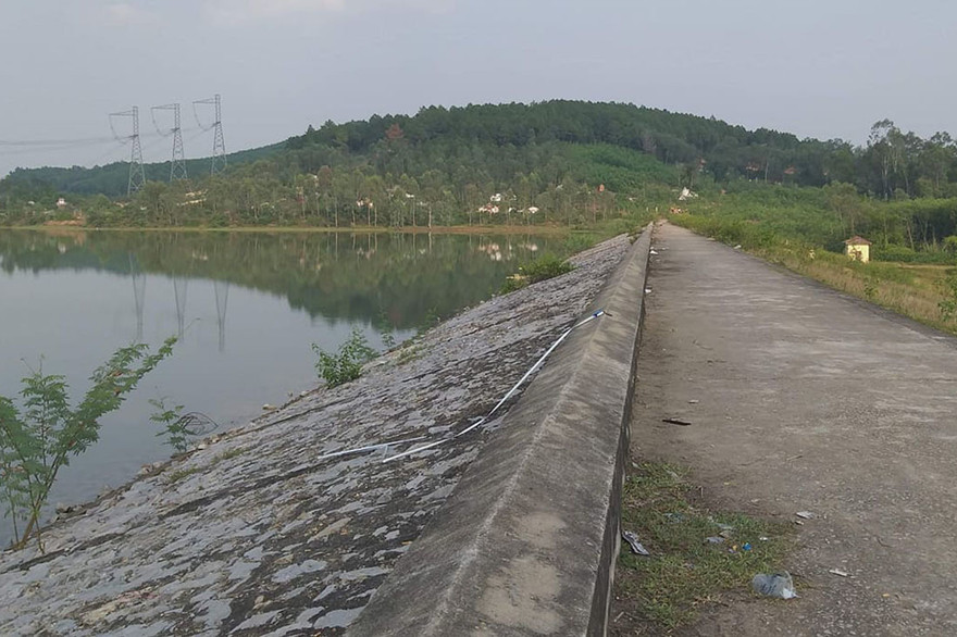 Hiện trường xảy ra vụ án. Ảnh IT