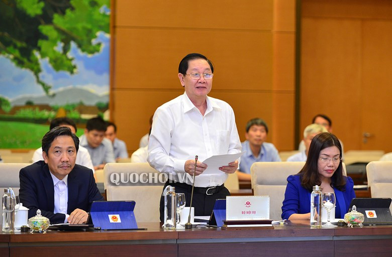 Bộ trưởng Nội vụ Lê Vĩnh Tân