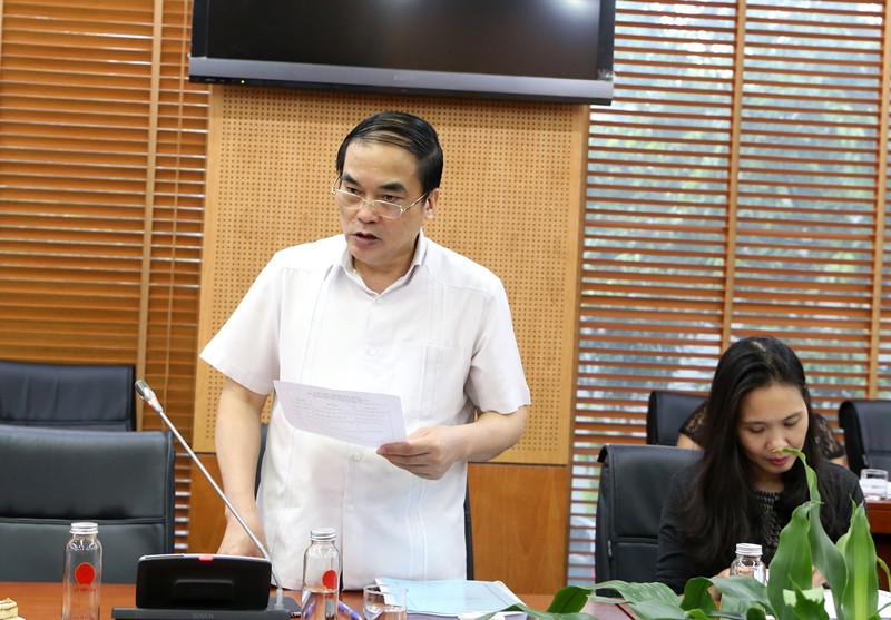 Đại biểu phát biểu tại hội thảo