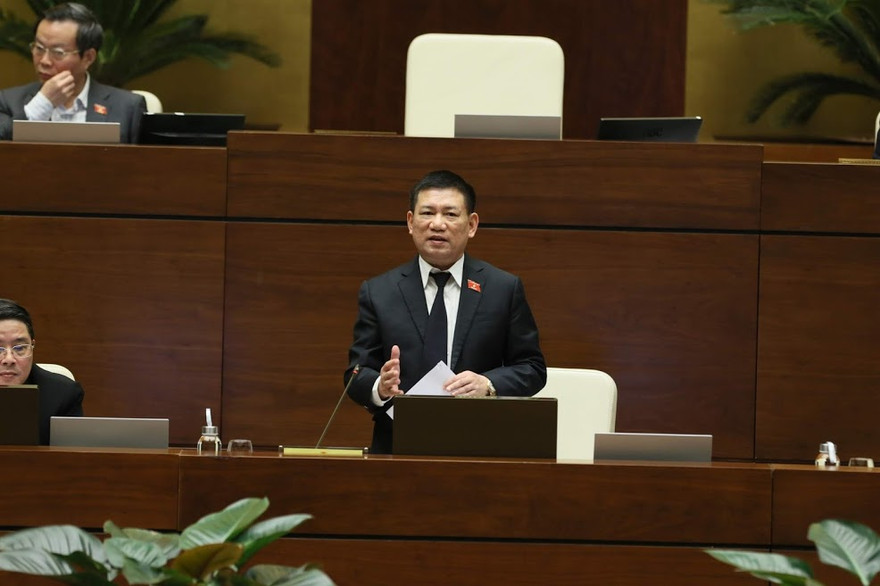 Tổng KTNN Hồ Đức Phớc. Ảnh Như Ý