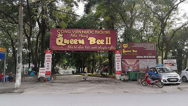UBND quận Hai Bà Trưng chưa xử lý dứt điểm vi phạm của Nhà hàng Queenbee II trong công viên Tuổi trẻ 