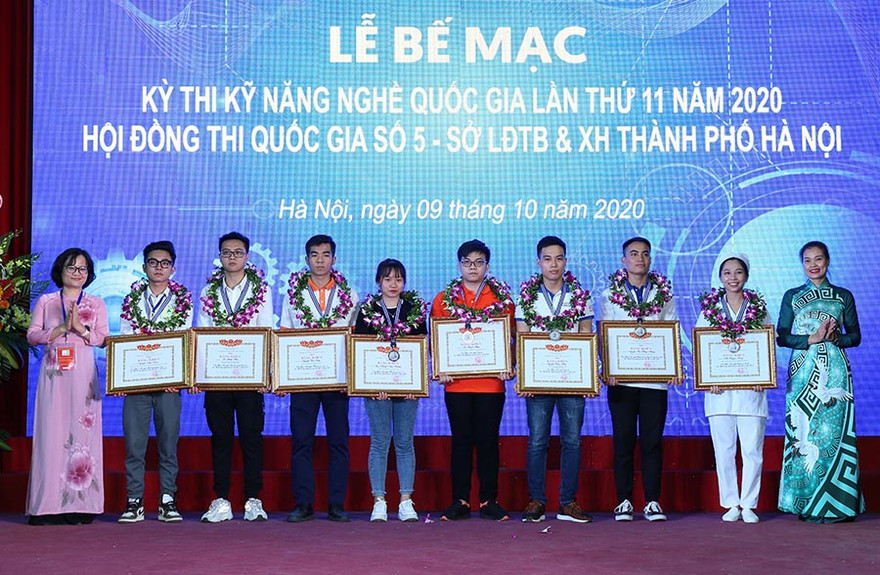 Kỳ thi Kỹ năng nghề quốc gia lần thứ 11 chính thức khép lại, với nhiều thành công.