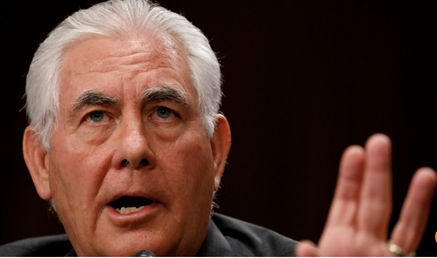 Ngoại trưởng Mỹ Rex Tilerson. (Ảnh:Reuters)