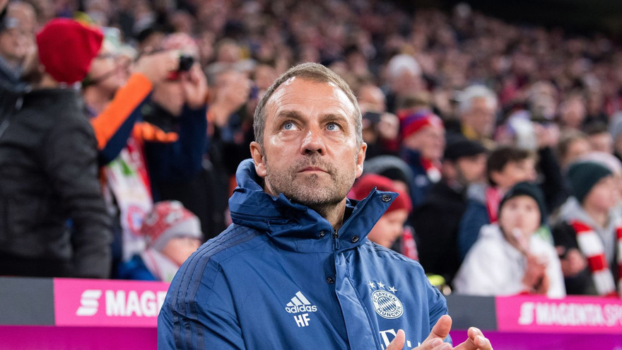 HLV Hansi Flick của Bayern Munich.