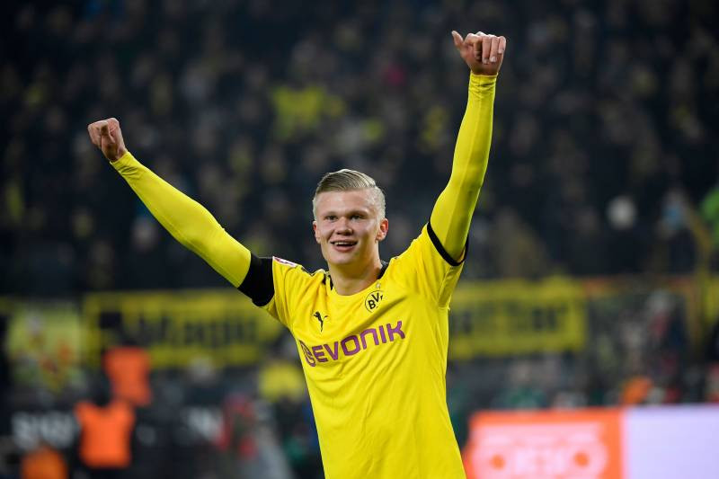 Erling Haaland tiếp tục tỏa sáng tại Dortmund.