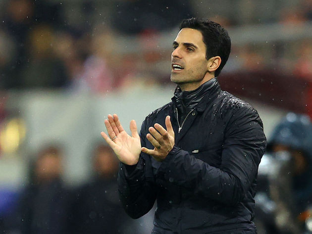 HLV Mikel Arteta của Arsenal.