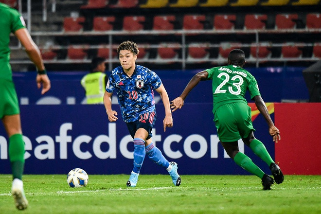 U23 Nhật Bản gục ngã trước U23 Saudi Arabia.