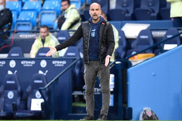 HLV Pep Guardiola của Man City.