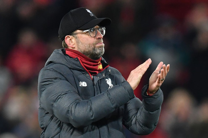 HLV Jurgen Klopp của Liverpool.