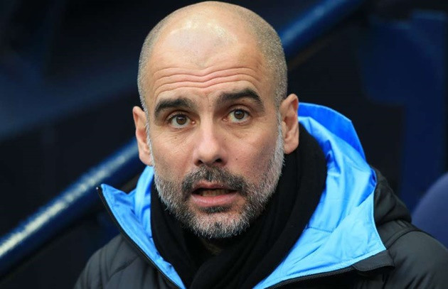 HLV Pep Guardiola của Man City.