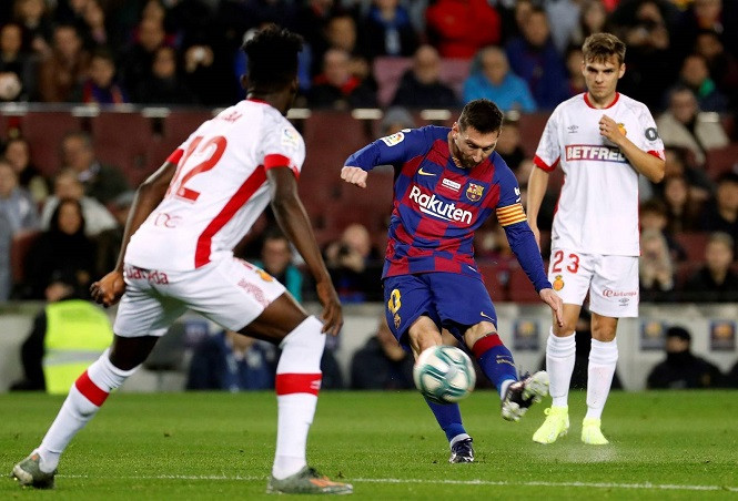 Lionel Messi luôn rất hiệu quả khi thi đấu tại Nou Camp.