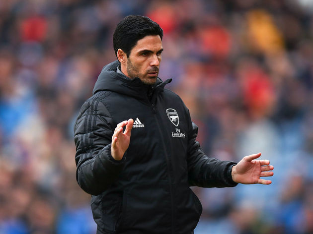 HLV Mikel Arteta của Arsenal.
