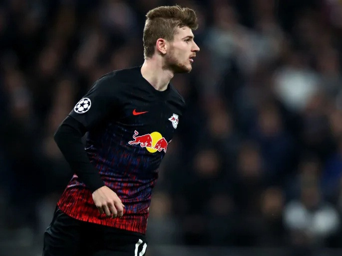 Timo Werner "thả thính" Liverpool.