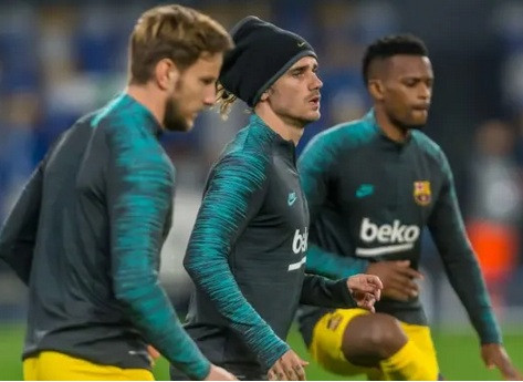 Antoine Griezman không đáp ứng được kỳ vọng của Barcelona.