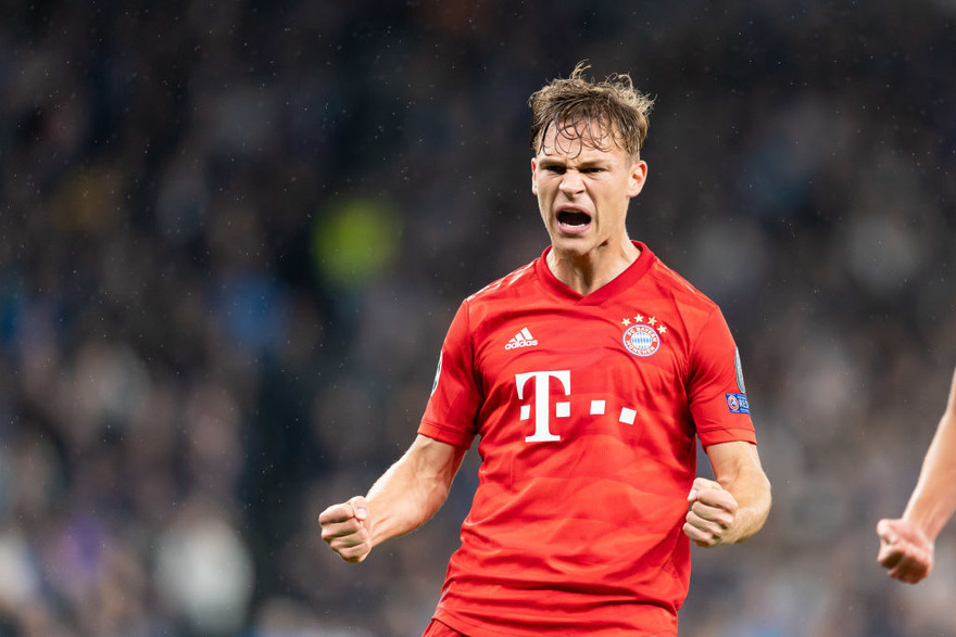 Joshua Kimmich trong màu áo Bayern Munich.