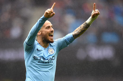David Silva tiếp tục tỏa sáng trong màu áo Man City.
