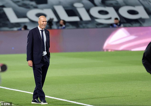 HLV Zinedine Zidane của Real Madrid.