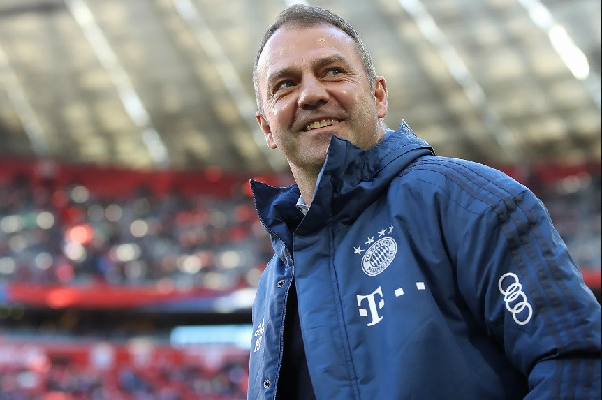 HLV Hansi Flick của Bayern Munich.