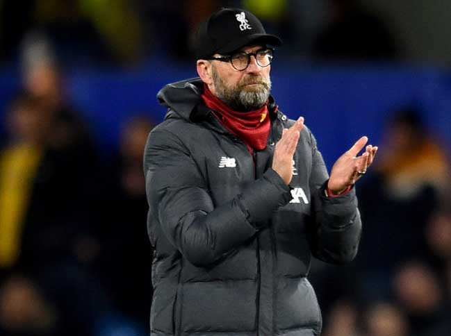 HLV Jurgen Klopp của Liverpool.
