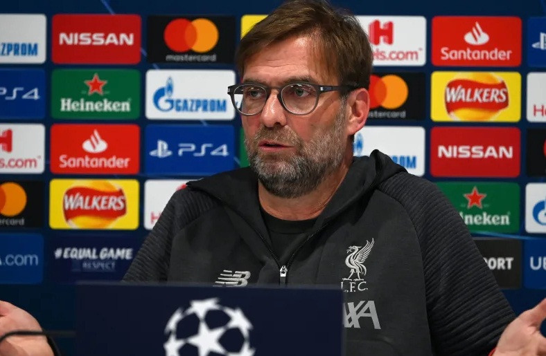 HLV Jurgen Klopp của Liverpool.
