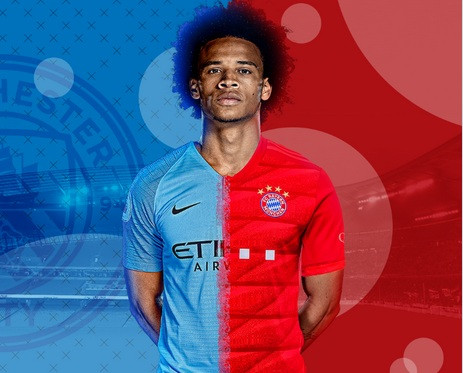 Leroy Sane trên đường gia nhập Bayern Munich.