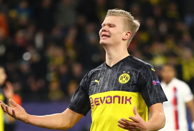 Erling Haaland đang tỏa sáng rực rỡ trong màu áo Dortmund.