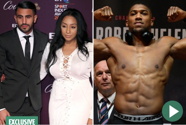 Ly thân Riyad Mahrez, Rita công khai qua lại với Anthony Joshua.