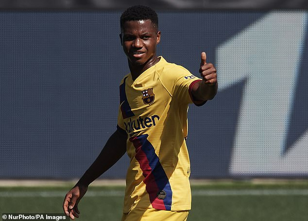 Ansu Fati được coi là tương lai của bóng đá thế giới.