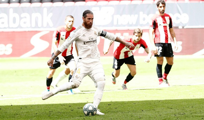 Sergio Ramos đã thực hiện thành công 22 quả penalty liên tiếp.