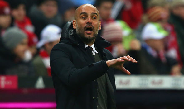 HLV Pep Guardiola của Man City.