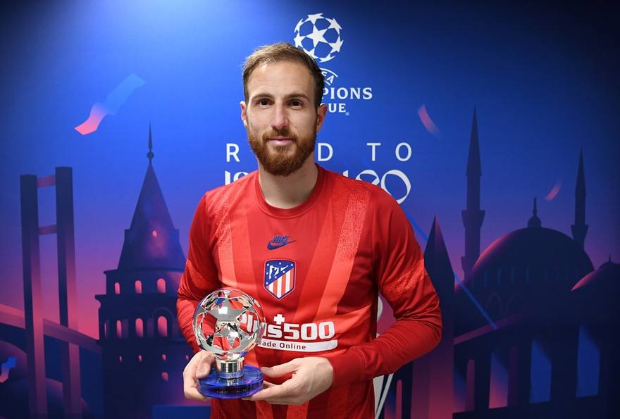 Thủ thành Jan Oblak đã có một trận đấu quá xuất sắc.