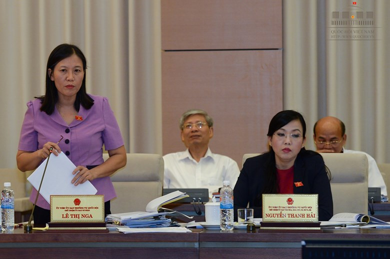 Chủ nhiệm Ủy ban Tư pháp của Quốc hội -Lê Thị Nga