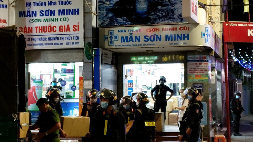 Lô thuốc, dụng cụ y tế 5 tỷ đồng không nguồn gốc tại hệ thống nhà thuốc lớn Đồng Nai