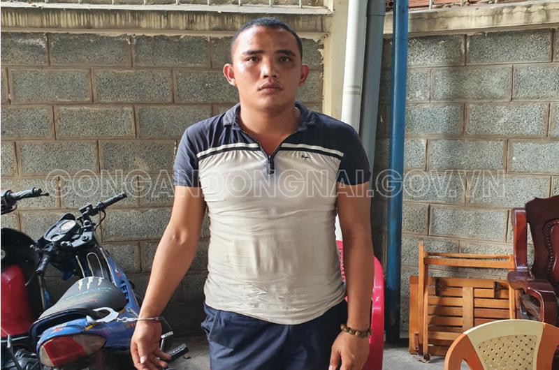 Diện tại cơ quan công an- ảnh CTV