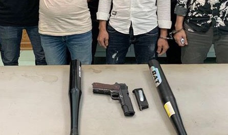 Bắt nhóm thanh niên mang súng đi giải quyết mâu thuẫn 