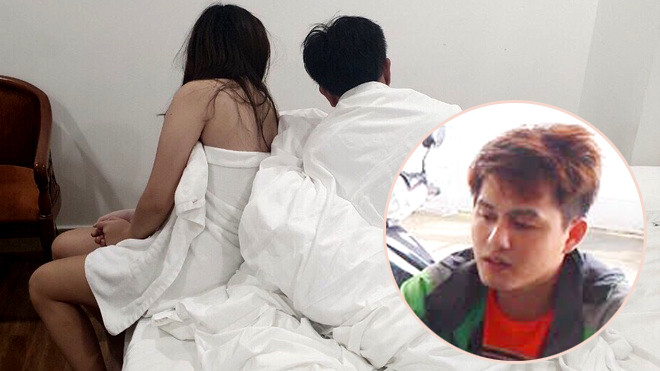 Đối tượng Nguyễn Minh Thành (ảnh nhỏ) bị bắt quả tang khi đang đưa hối lộ