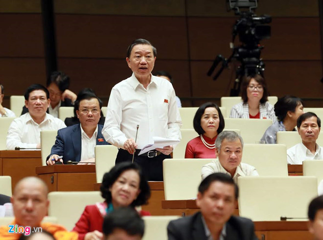 Bộ trưởng Tô Lâm: Thu thập chứng cứ bôi nhọ, xuyên tạc trên mạng