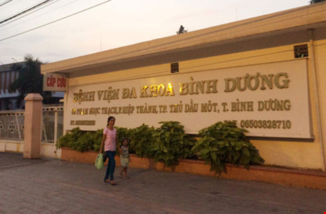 Bệnh viện Đa khoa tỉnh Bình Dương. Ảnh IT