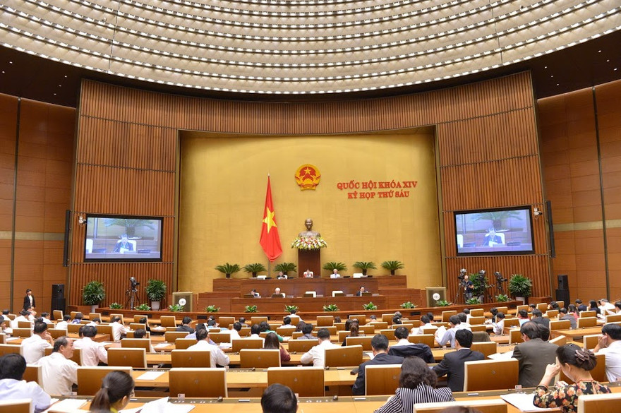 Quốc hội dành 1,5 ngày thảo luận về phòng chống tội phạm, tham nhũng năm 2018. Ảnh Như Ý