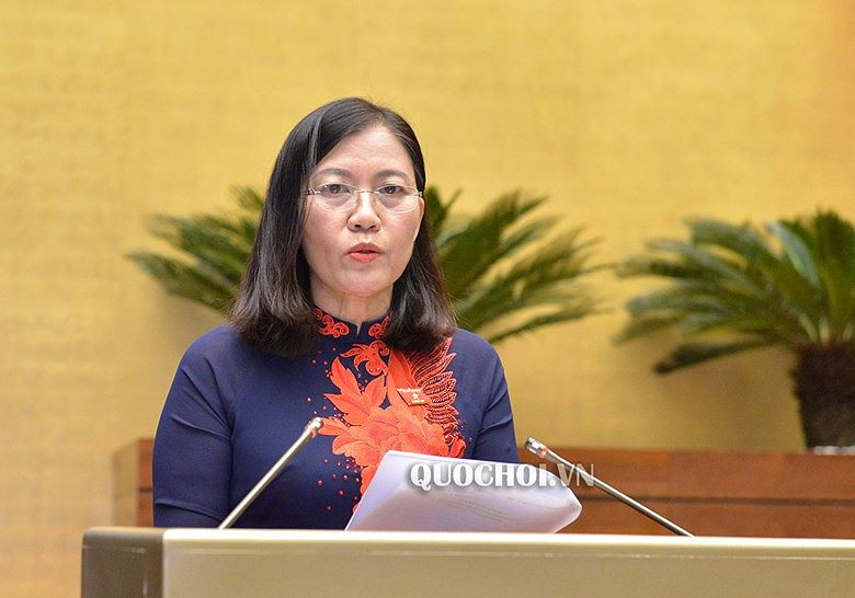 Chủ nhiệm Uỷ ban Tư pháp Lê Thị Nga