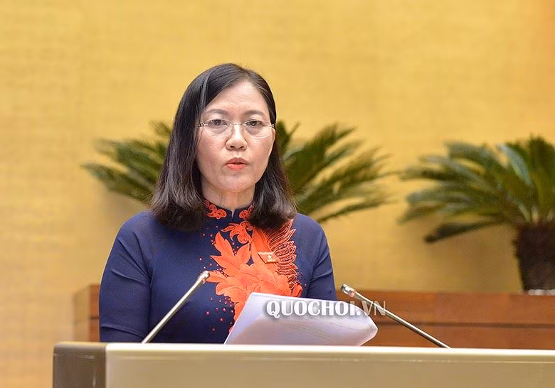 Chủ nhiệm Uỷ ban Tư pháp Lê Thị Nga
