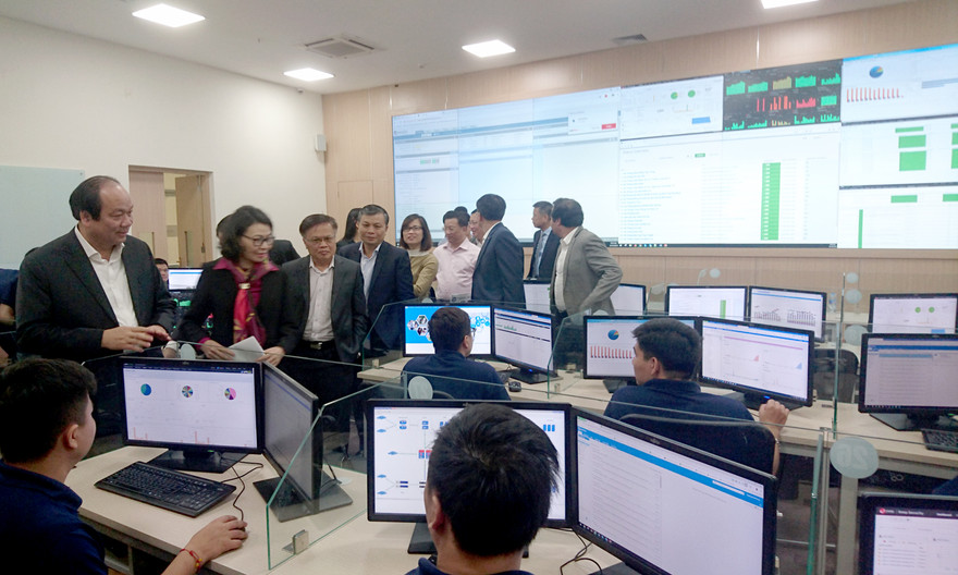 Trung tâm công nghệ thông tin của BHXH Việt Nam.