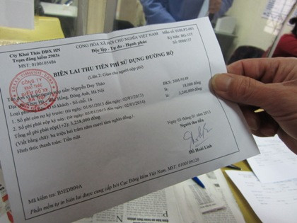 Bỏ bộ máy quản lý Quỹ bảo trì đường bộ nhưng việc thu phí bảo trì đường bộ theo đầu phương tiện vẫn được tiến hành bình thường.