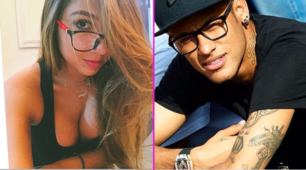 Neymar bị đồn qua lại với Carolina Portaluppi.